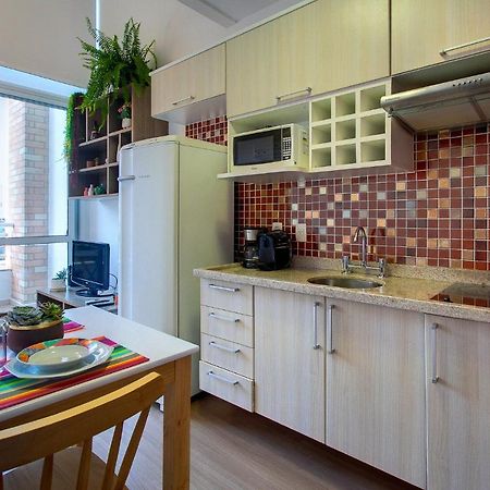 サンパウロAconchegante Duplex No Brooklin Vアパートメント エクステリア 写真