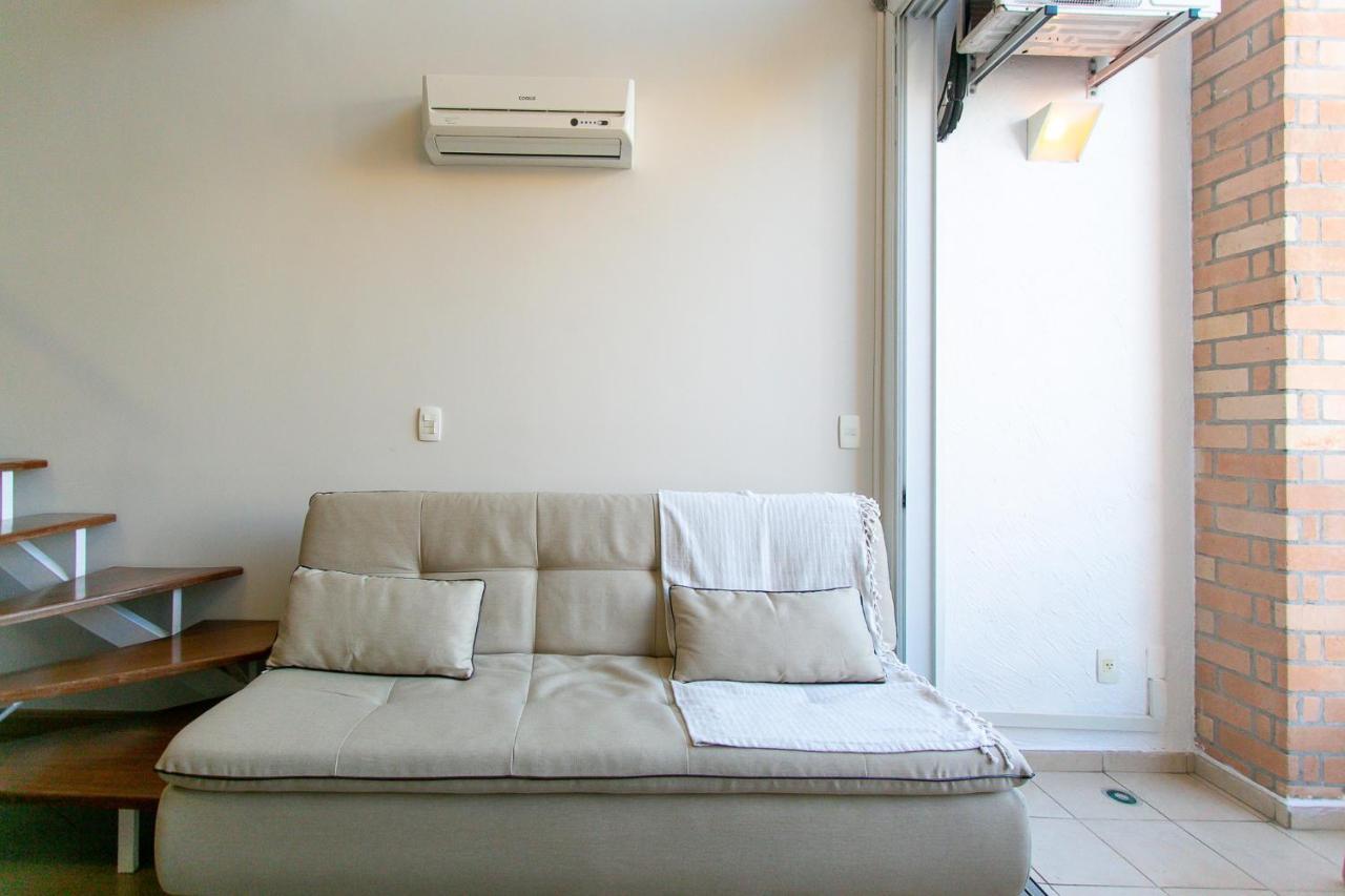サンパウロAconchegante Duplex No Brooklin Vアパートメント エクステリア 写真