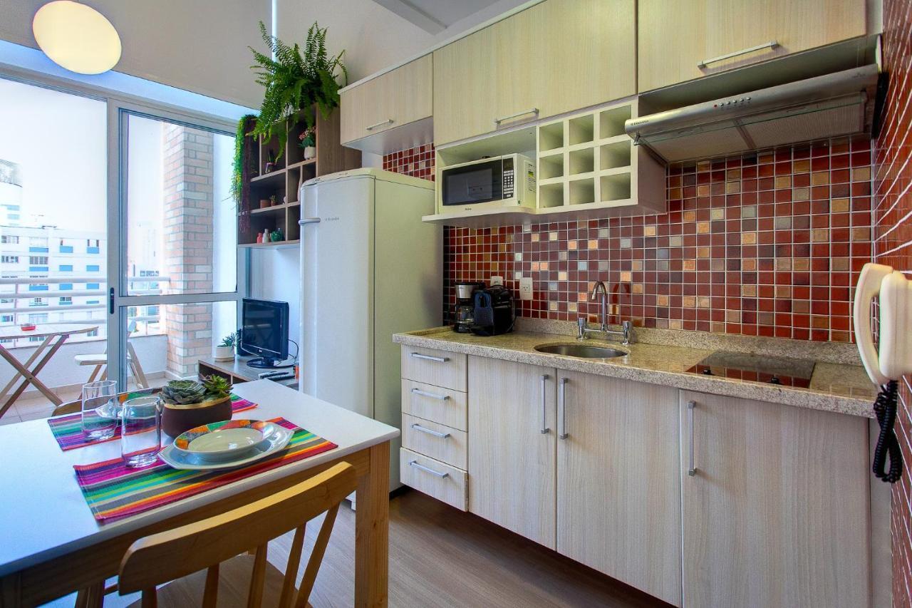 サンパウロAconchegante Duplex No Brooklin Vアパートメント エクステリア 写真