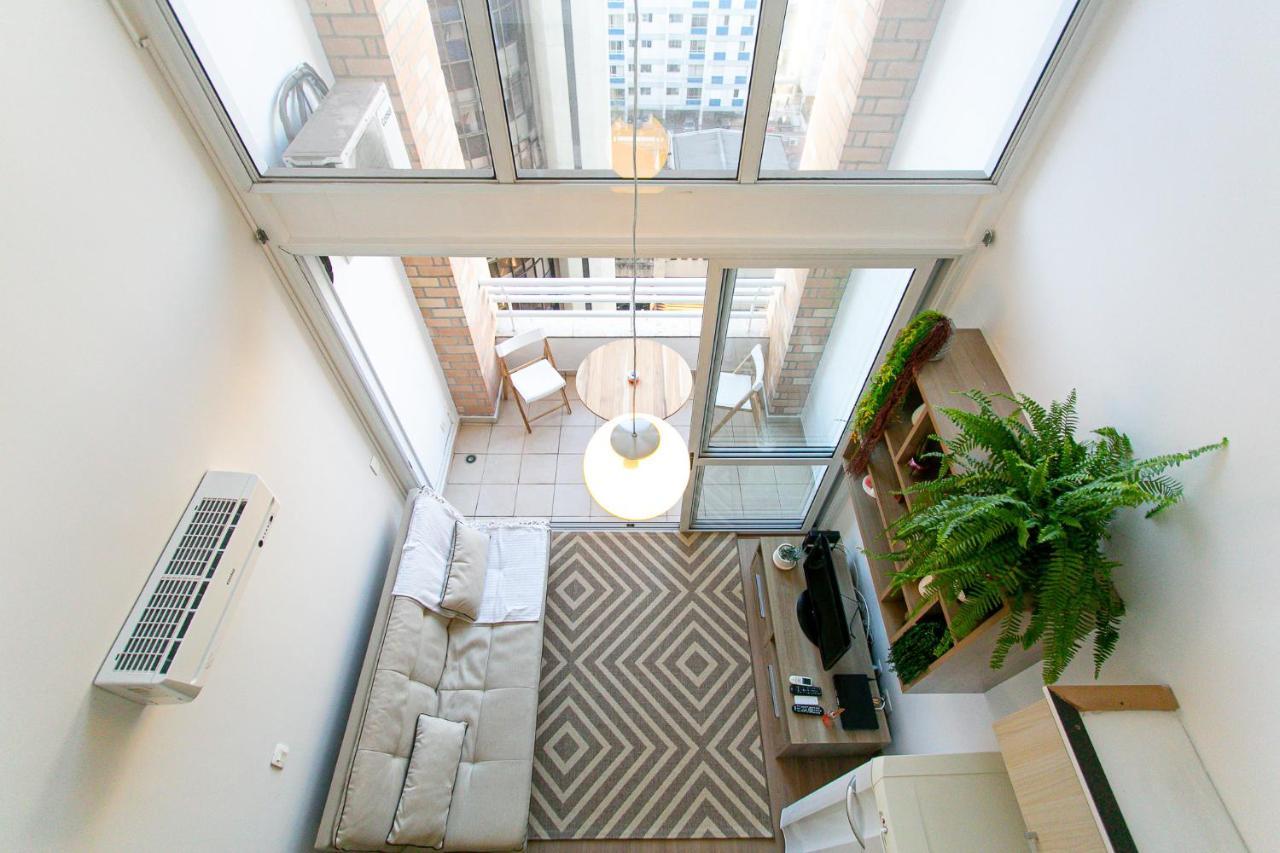 サンパウロAconchegante Duplex No Brooklin Vアパートメント エクステリア 写真