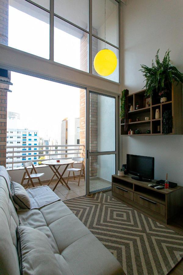 サンパウロAconchegante Duplex No Brooklin Vアパートメント エクステリア 写真