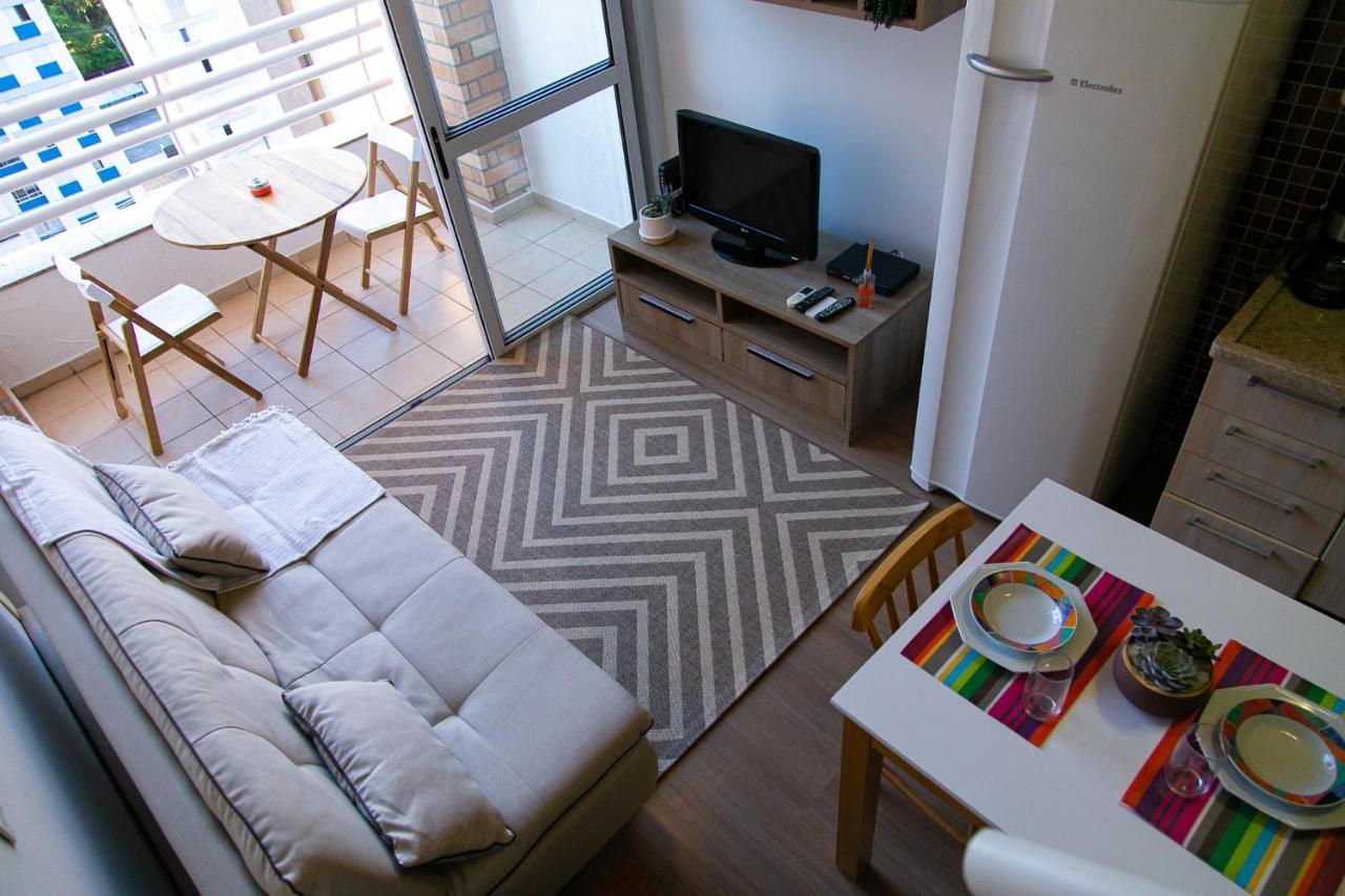 サンパウロAconchegante Duplex No Brooklin Vアパートメント エクステリア 写真